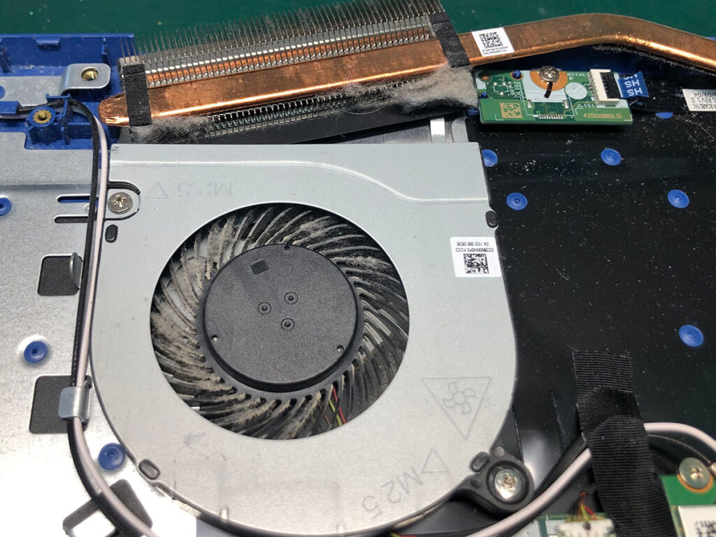 чистка вентилятора acer a315-56